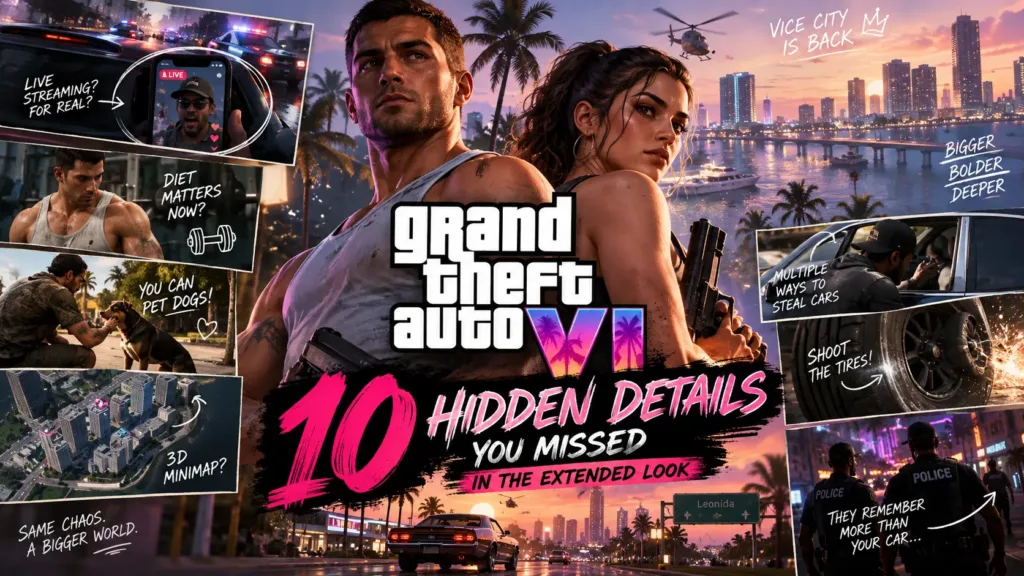 GTA 6 hidden details from the Extended Look