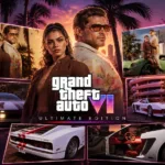 GTA 6 pre order guide showing Standard and Ultimate Edition, Jason and Lucia, and the Vintage Vice City Pack
